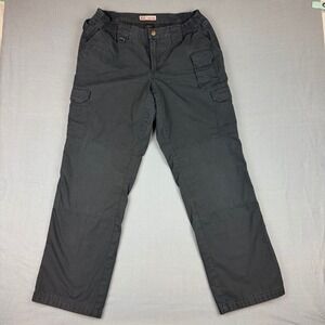 5.11 Tactical Women 16 Long Black Ripstop Cargo Pants Reinforced Knee‎ Workwear